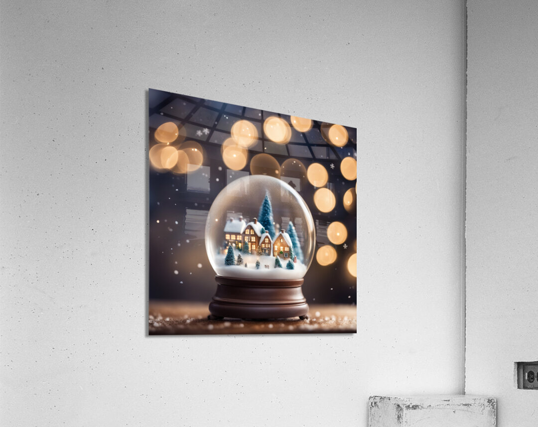 Winter Wonderland & Christmas Celebration 2 Acrylic Print