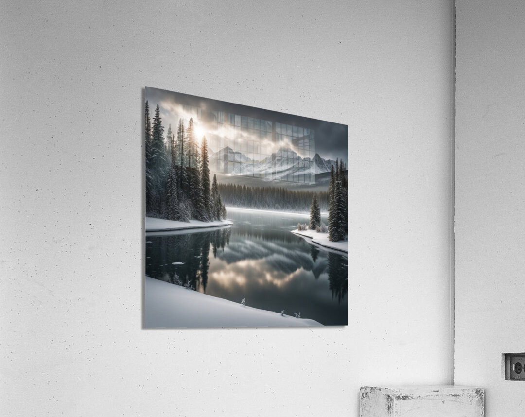 Winter Wonderland & Christmas Celebration 12 Acrylic Print