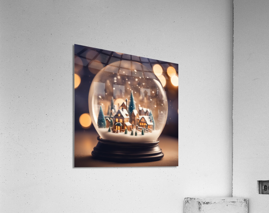 Winter Wonderland & Christmas Celebration 32 Acrylic Print