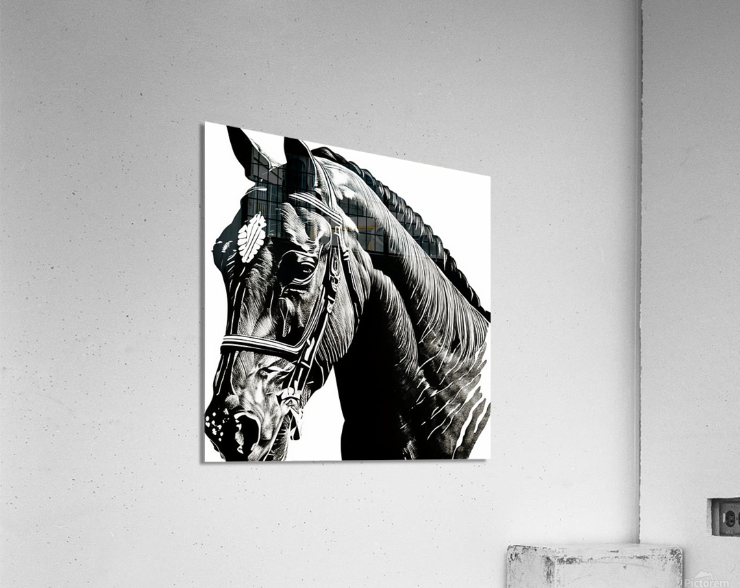 Emilie - Show Horse Acrylic Print