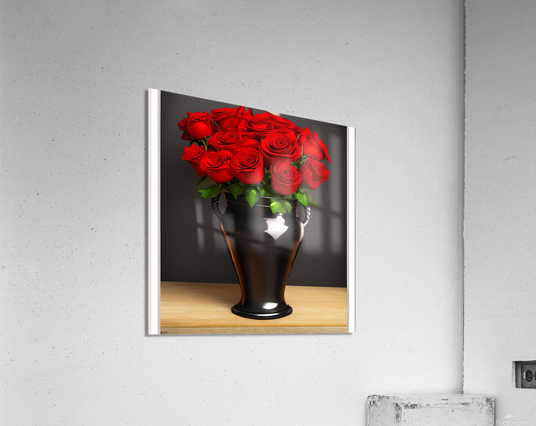 Vase of Love Acrylic Print