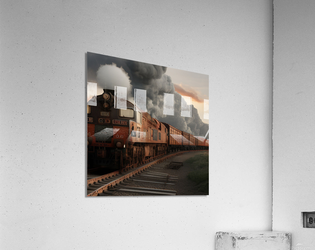 Engine 1809 - The Gretna Junction Tribute * Limited Run* Acrylic Print