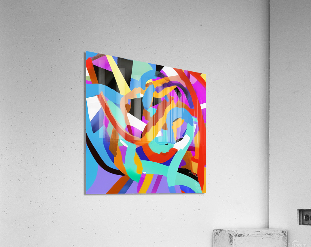 Tristed. Abstract. Acrylic Print