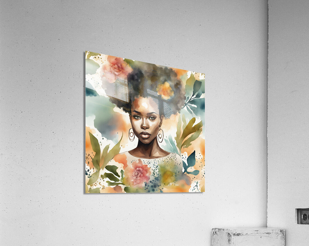 Melanin Magic  36 Acrylic Print