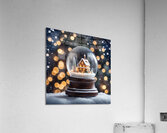 Winter Wonderland & Christmas Celebration 45  Acrylic Print