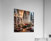 Winter Wonderland & Christmas Celebration 4  Acrylic Print