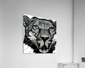 Agitated.  Acrylic Print