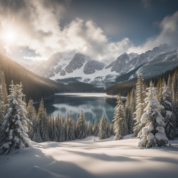 Winter Wonderland & Christmas Celebration 30 Print