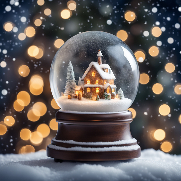 Winter Wonderland & Christmas Celebration 45  Print