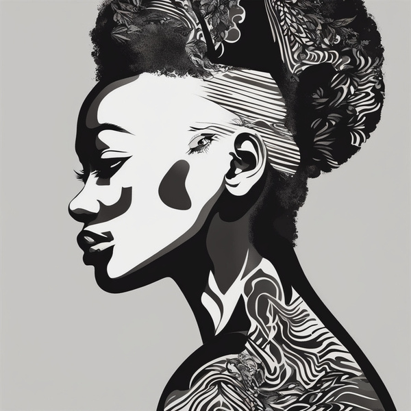 Silhouette of Strength Collection 1 - The Artful Mane 3 Digital Download