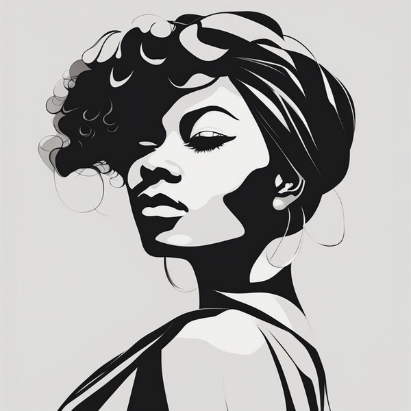 Silhouette of Strength Collection 1 - The Artful Mane 60 Print