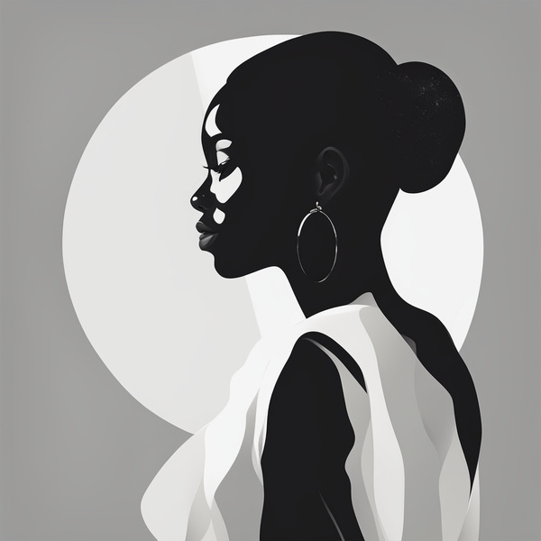 Silhouette of Strength Collection 1 - The Artful Mane 43 Digital Download