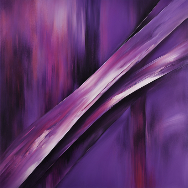 The Purle Aurora 8 Print