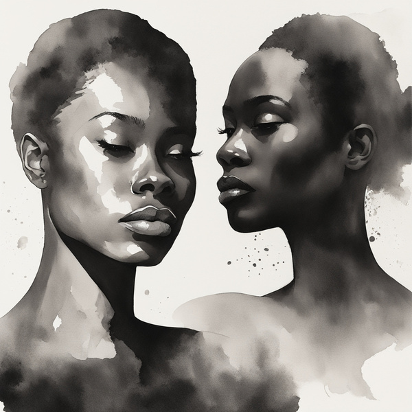 Silhouette of Strength Collection 1 - The Artful Mane 28 Digital Download