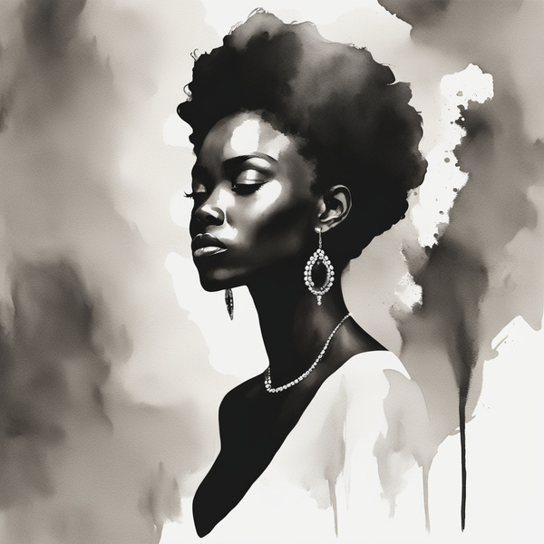 Silhouette of Strength Collection 1 - The Artful Mane 19 Digital Download