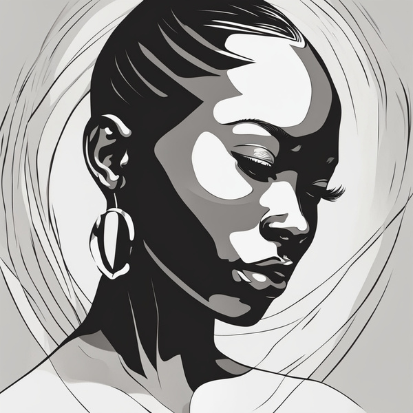 Silhouette of Strength Collection 1 - The Artful Mane 40 Print