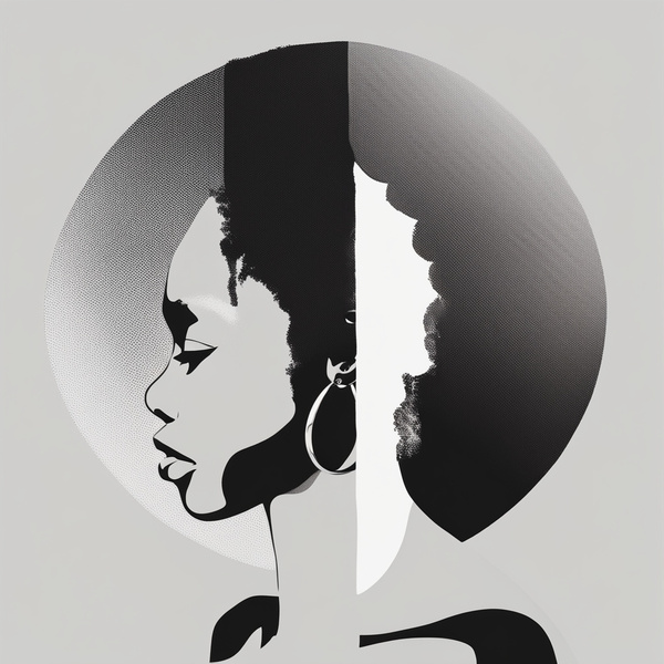 Silhouette of Strength Collection 1 - The Artful Mane 48 Digital Download