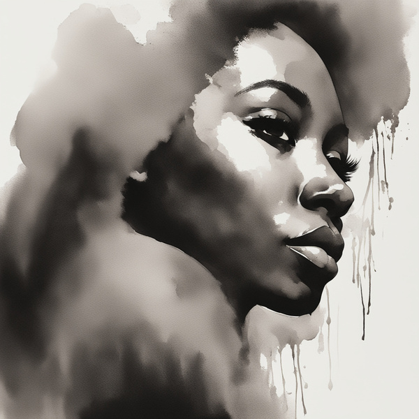 Silhouette of Strength Collection 1 - The Artful Mane 53 Print