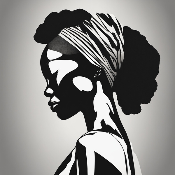 Silhouette of Strength Collection 1 - The Artful Mane 26 Digital Download