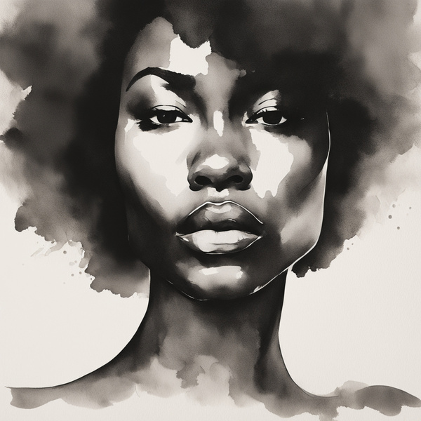 Silhouette of Strength Collection 1 - The Artful Mane 63 Print