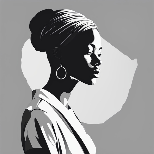 Silhouette of Strength Collection 1 - The Artful Mane 33 Print