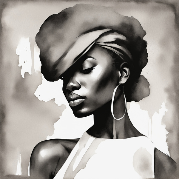 Silhouette of Strength Collection 1 - The Artful Mane 55 Print