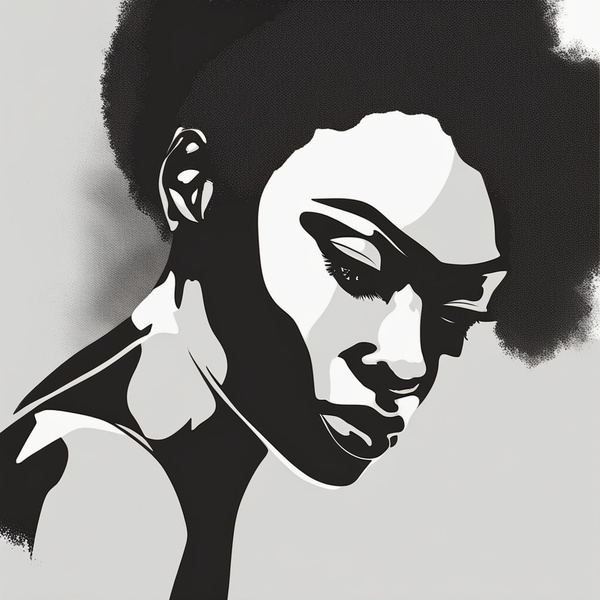 Silhouette of Strength Collection 2 - The Artful Mane 16 Print