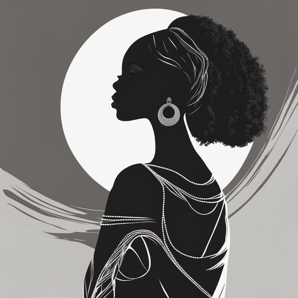 Silhouette of Strength Collection 2 - The Artful Mane 8 Print