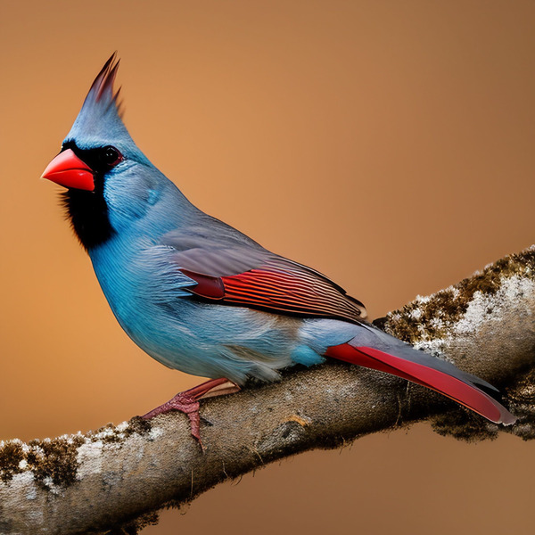 Colorful Cardinal  Print