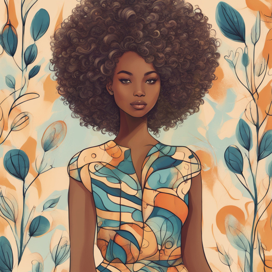 Melanin Magic  25  Print