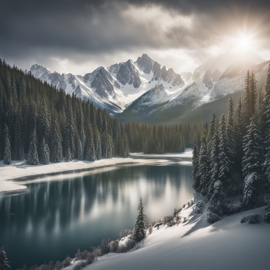 Winter Wonderland & Christmas Celebration 4  Print