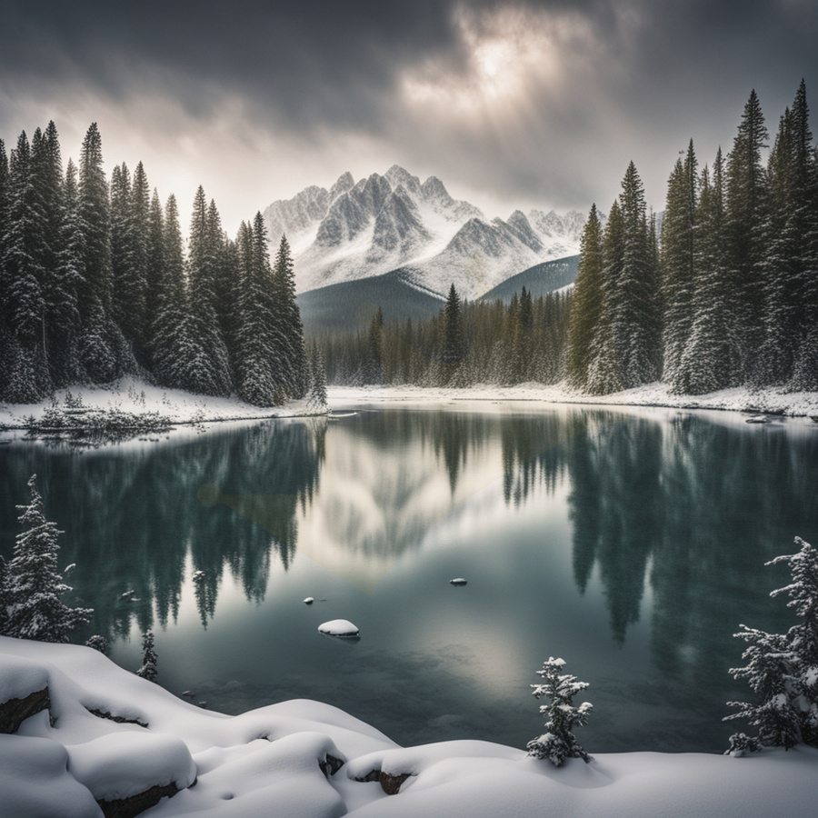 Winter Wonderland & Christmas Celebration 34  Print