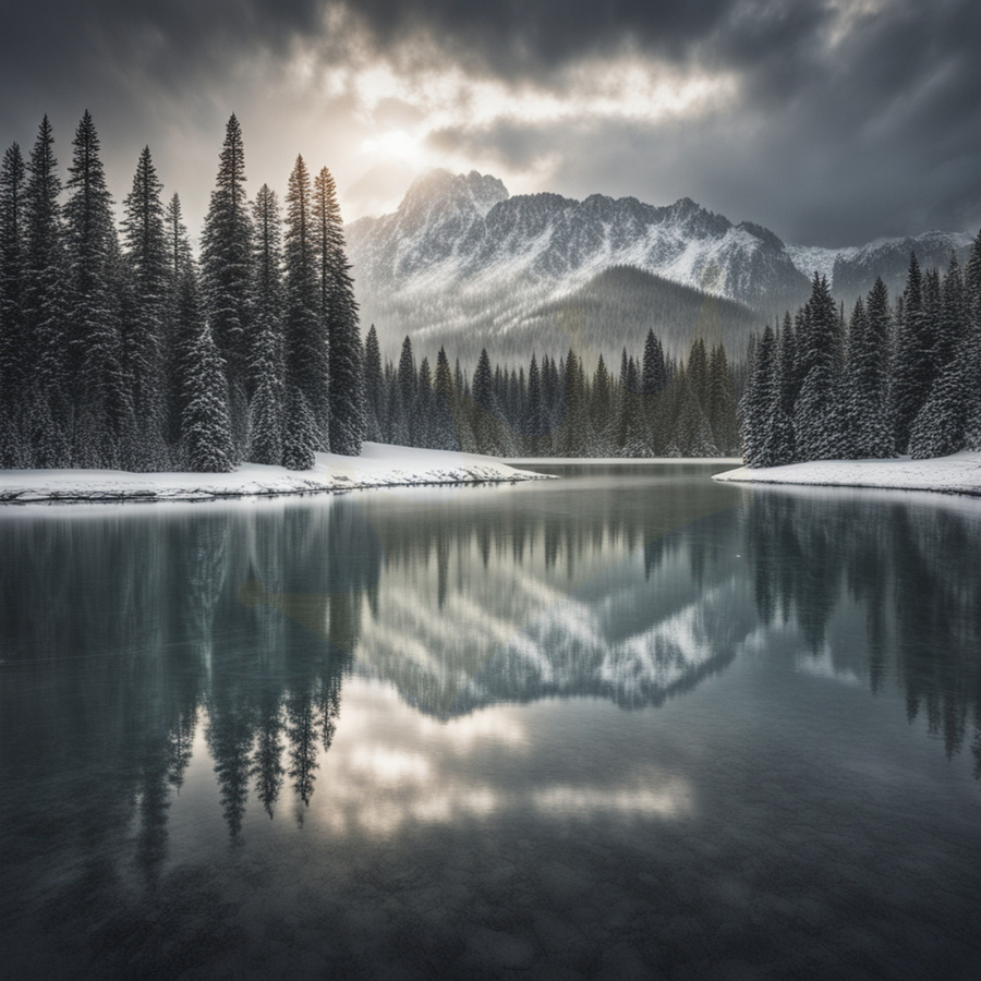 Winter Wonderland & Christmas Celebration 35  Print