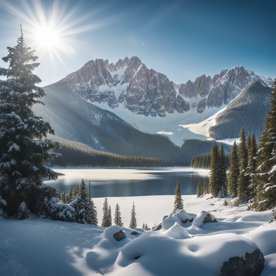 Winter Wonderland & Christmas Celebration 1  Print