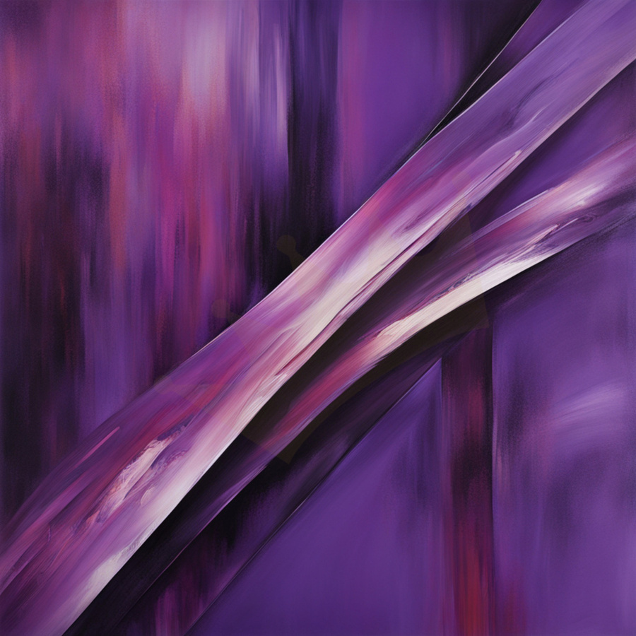 The Purle Aurora 8  Print