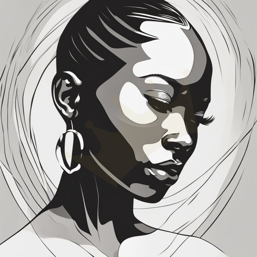 Silhouette of Strength Collection 1 - The Artful Mane 40  Imprimer