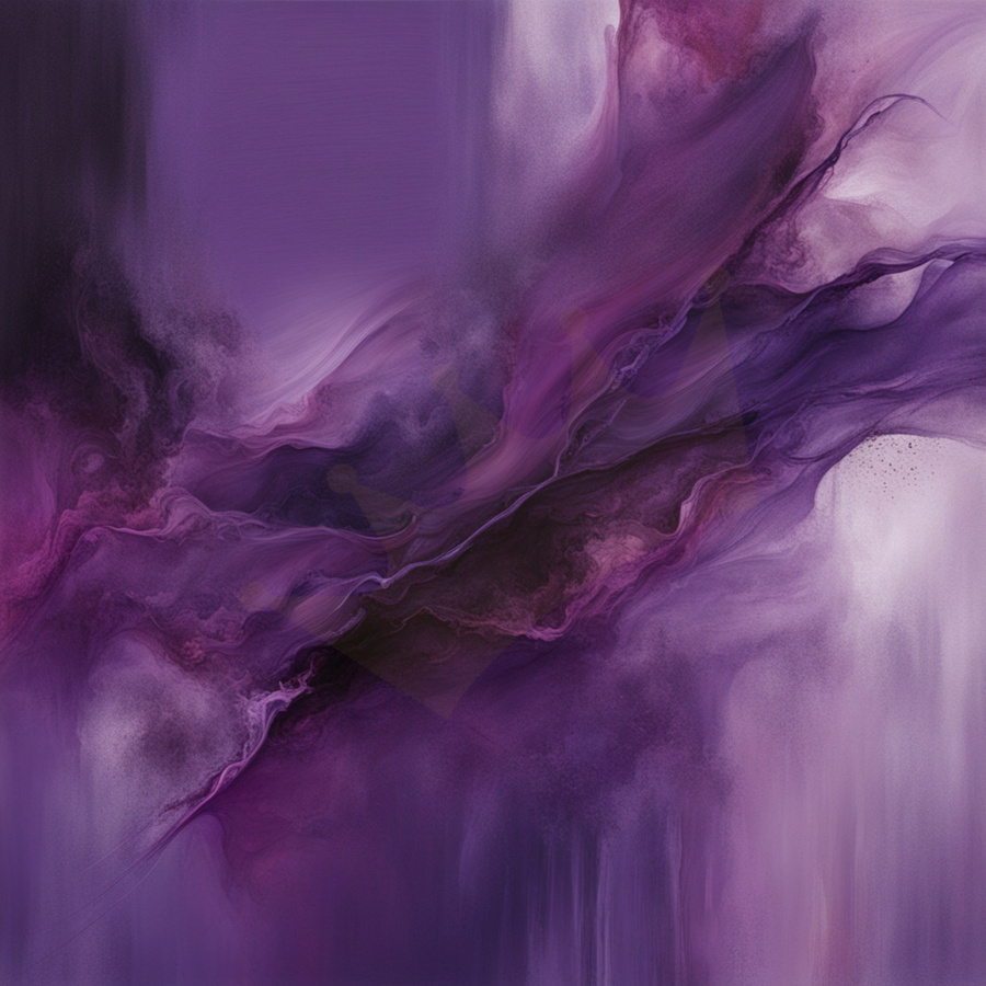 The Purle Aurora 6  Print