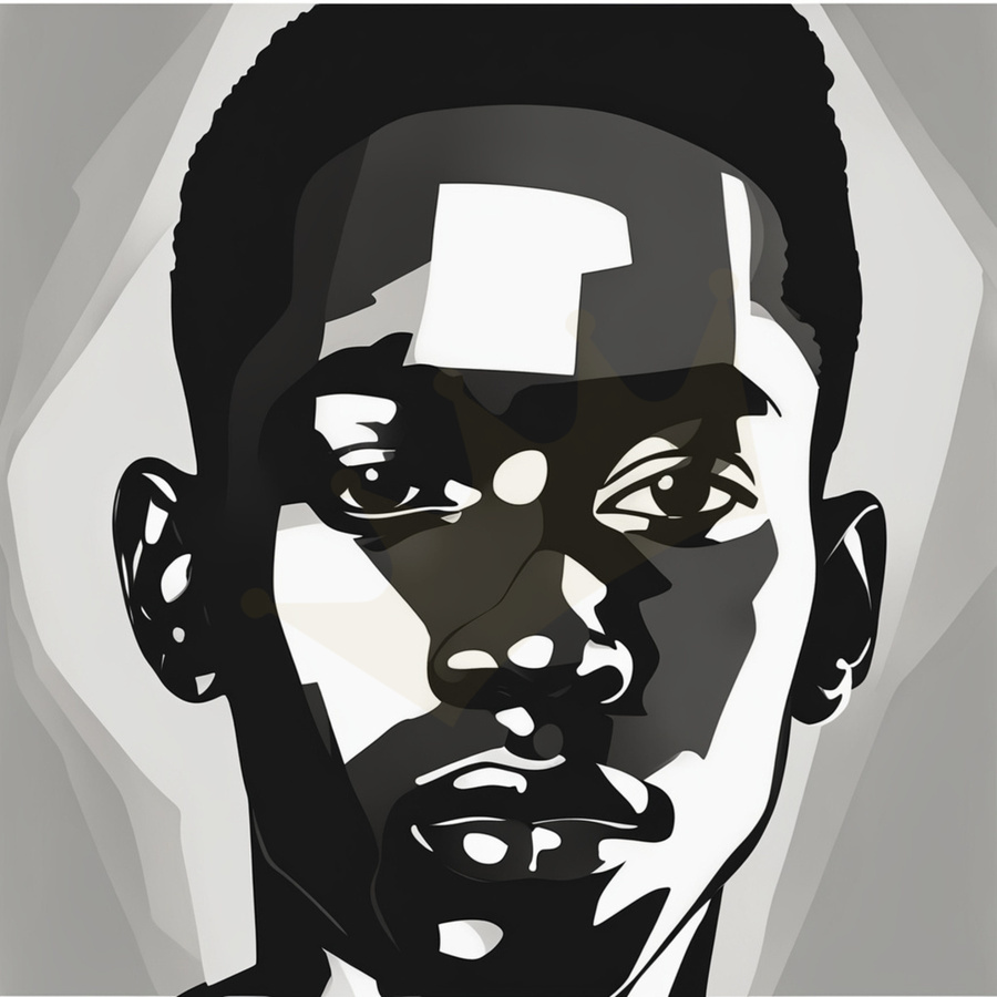 Silhouette of Strength Collection 1 - The Artful Mane 66  Print