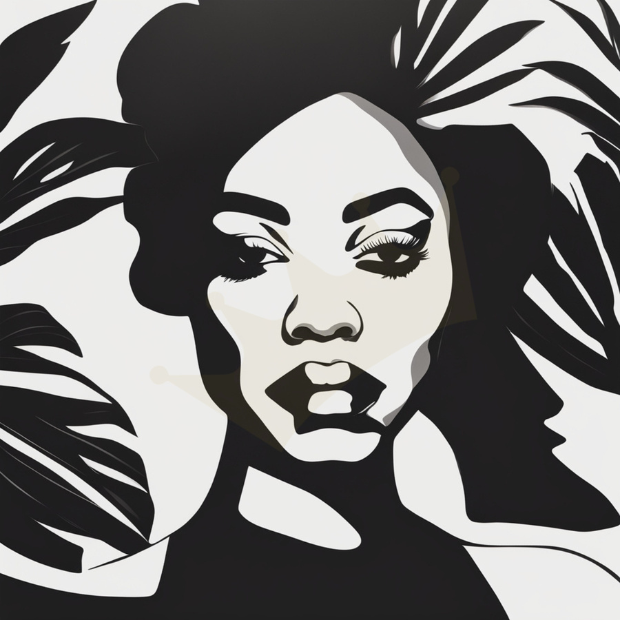 Silhouette of Strength Collection 2 - The Artful Mane 10  Imprimer