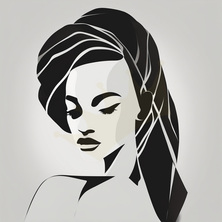 Silhouette of Strength Collection 1 - The Artful Mane 21  Imprimer