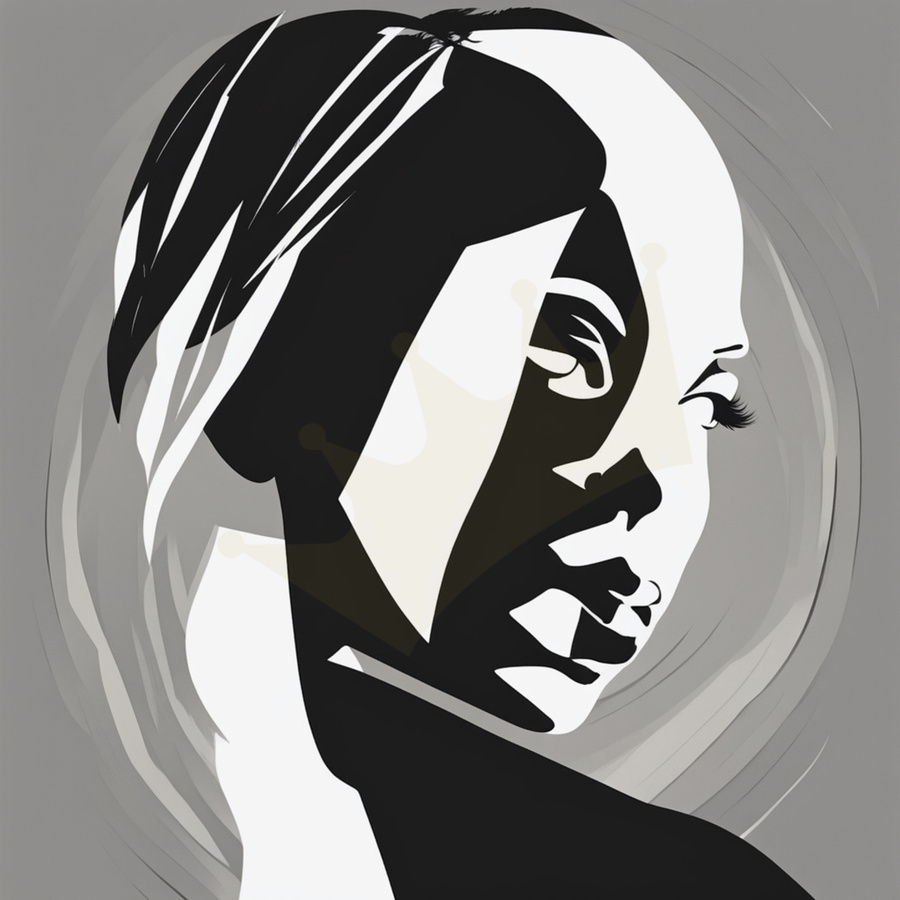 Silhouette of Strength Collection 1 - The Artful Mane 18  Imprimer