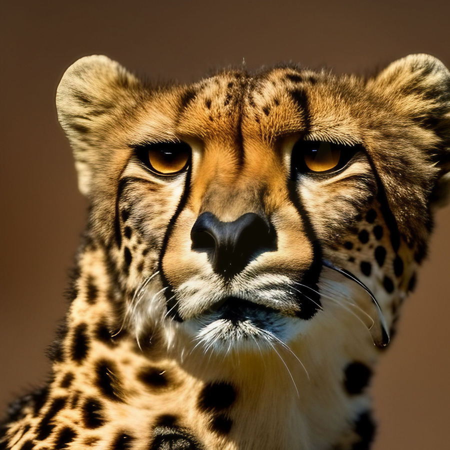 Intentional. Cheetah.   Print