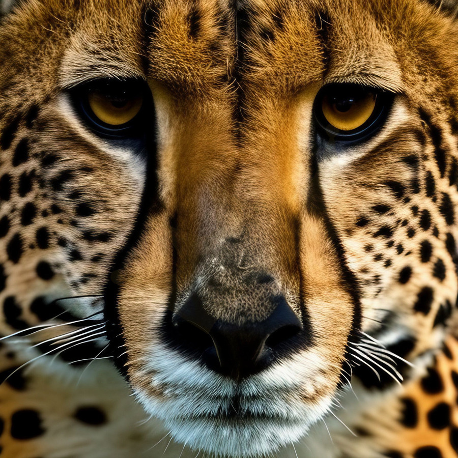 The Approach. Tiger.  Print