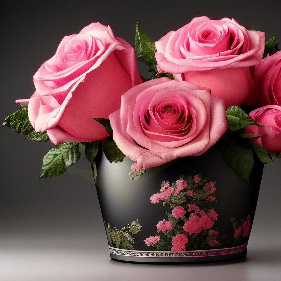 Vase of Abundance  Print