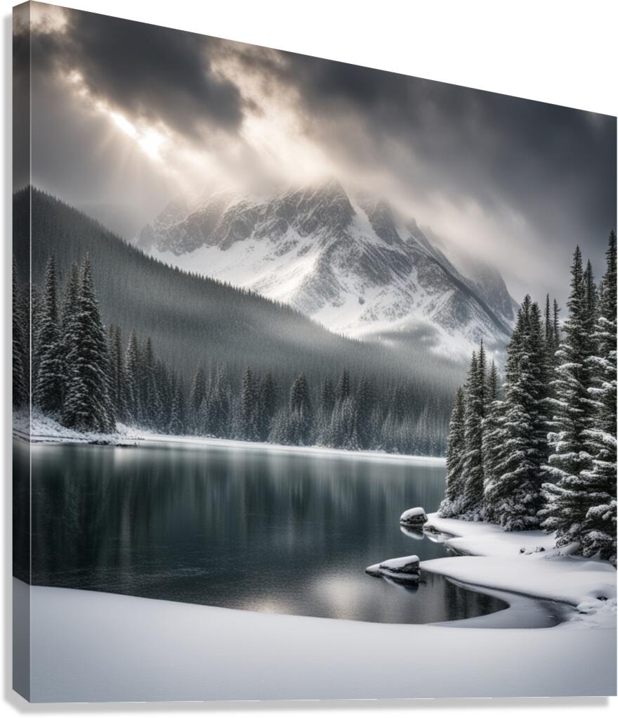 Winter Wonderland & Christmas Celebration 5 Canvas Print