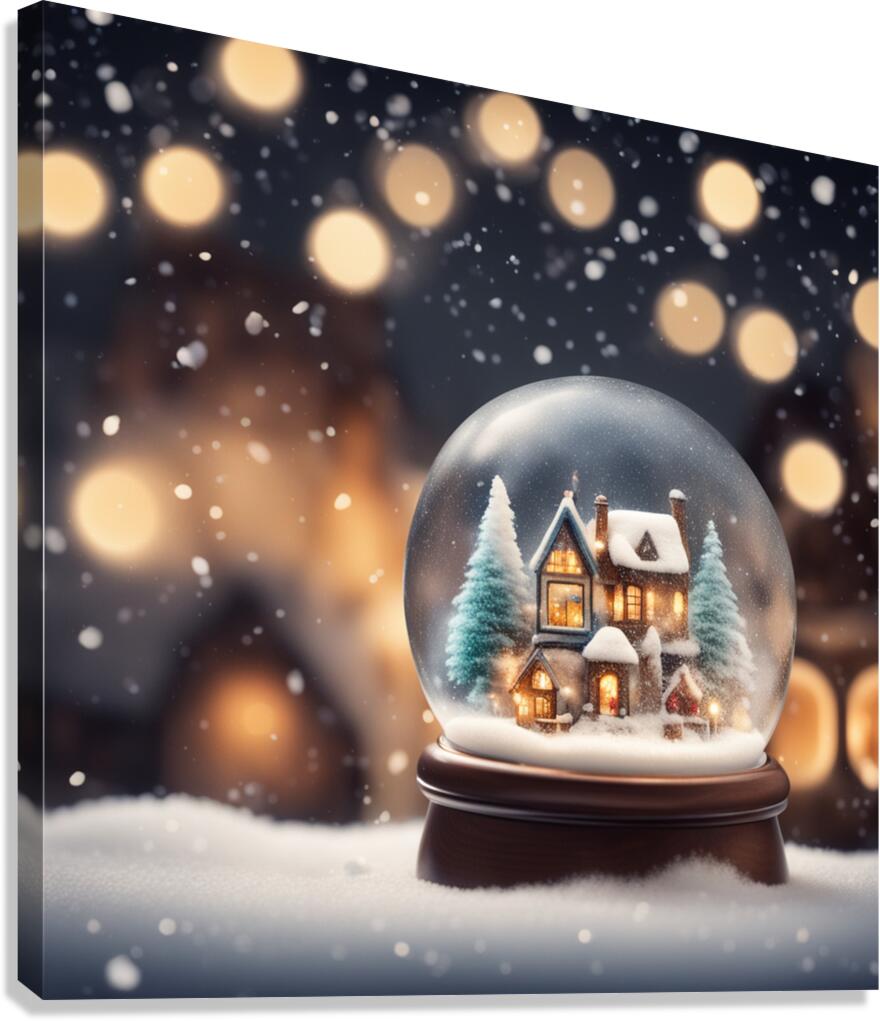 Winter Wonderland & Christmas Celebration 8 Canvas Print