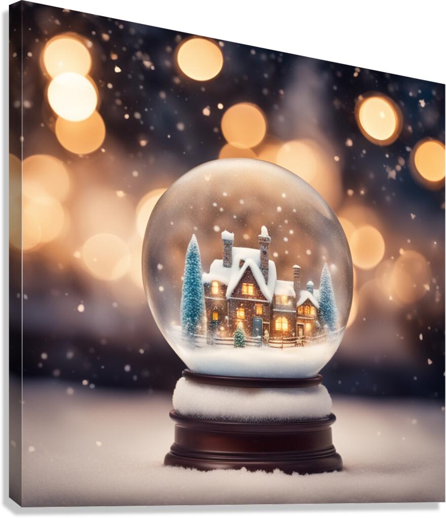 Winter Wonderland & Christmas Celebration 9 Canvas Print