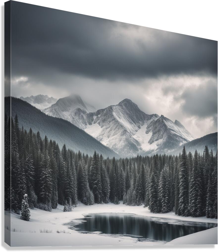 Winter Wonderland & Christmas Celebration 15 Canvas Print