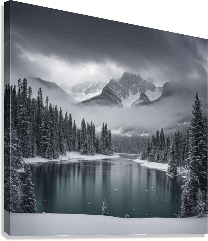 Winter Wonderland & Christmas Celebration 17 Canvas Print