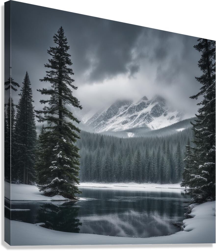 Winter Wonderland & Christmas Celebration 18 Canvas Print